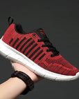 Flying Woven Sneakers Men s Breathable Running Shoes