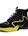 New Flying Knit Socks High-Top Men's Shoes