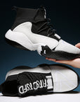 New Flying Knit Socks High-Top Men's Shoes