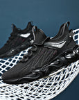 Men's Shoes Summer Breathable Running Soft Bottom Shock Absorption Sports Shoes Spring
