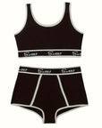 1pc Set Cross-Border European and American Style Seamless Breathable Backless Bra and Panty Underwear for Women