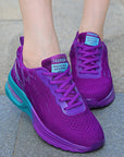 New Air Cushion Sports Large Size Women's Shoes Mesh Breathable Four Seasons Shoes Fashion Running Shoes