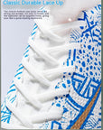 New Breathable Sports High-top Firm Ground Soccer Shoes