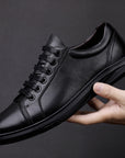 New Cowhide Board Shoes Men
