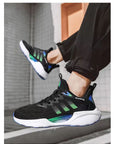 Men's Breathable Casual Shoes Shock Absorption Soft Sole Sneakers
