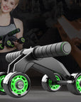 Four-wheeled Abdominal Roller Home Exercise Abdominal Muscle Fitness Equipment