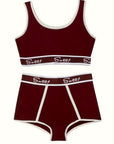 1pc Set Cross-Border European and American Style Seamless Breathable Backless Bra and Panty Underwear for Women