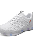 Running Flying Woven Shock Absorption Sports Casual Shoes