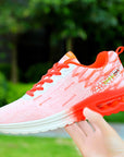 New Air Cushion Sports Large Size Women's Shoes Mesh Breathable Four Seasons Shoes Fashion Running Shoes