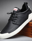 New Style Men's Leather Casual Shoes Flat Shoes
