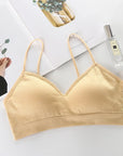 Women Sports Bras Fast Dry Elastic Padded Gym Running skeep Bra Solid color Fitness Yoga Sport breathable Tops