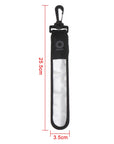 1Pc LED Glowing Luminous Reflective Safety Alert Hand Strap Wristband Bicycle Armband Light Backpack Hanging Light Night Running