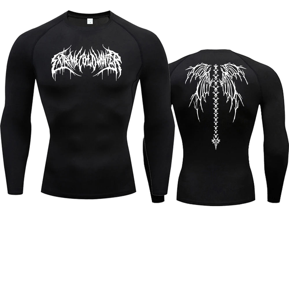 Men's T-shirt Men Running Sport T Shirt Men Compression Fitness Tops Tee Quick DryTight Training Gym Sport Running Shirts Jersey