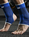 2Pcs Knitted Ankle Support For Sprains Arthritis Tendonitis Running Football Foot Protection Ankle Sleeve Sock Sports Anklet