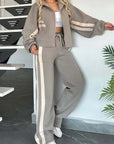 Women Hooded Tracksuit Sports 2 Pieces Set Sweatshirts Pullover Hoodies Pants Suit Home Sweatpants Trousers Outfits 2026