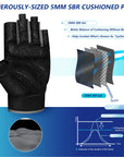 MOREOK Gym Gloves Breathable Anti-slip Pull Ups Training Yoga Body-building Exercise Fitness Workout Weight Lifting Gloves Men