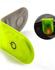 Outdoor Sports LED Safety Light Reflective Magnetic Clip On Strobe Reflector Warning Clip Night Running Shoes Collar Lamp Access