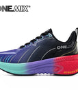 ONEMIX New Cushioning Running Shoes For Men Suitable Heavy Runners Lace Up Sports Women Non-slip Outdoor Athletic Male Sneakers