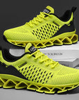 Casual Sneakers Mens Shock-absorb Running Shoes Lightweight Breathable Sports Shoes for Men 2025 New Trendy Gym Trainers for Man
