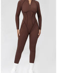 Yoga Suit Gym Set Women Training Sportswear Fitness Long Sleeved Sports Jumpsuit Women Push Up Female Workout Clothes Bodysuits