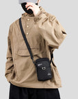 Sports Wallet Phone Bag Shoulder Bag Pouch Case Belt Handbag Purse Coin Wallet Retro Key Holder Small Money Bag