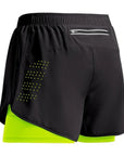 NEW Sport Shorts Men Sportswear 2 In 1 Short Pants Double-deck Beach Bottoms Summer Gym Fitness Training Jogging Running Shorts