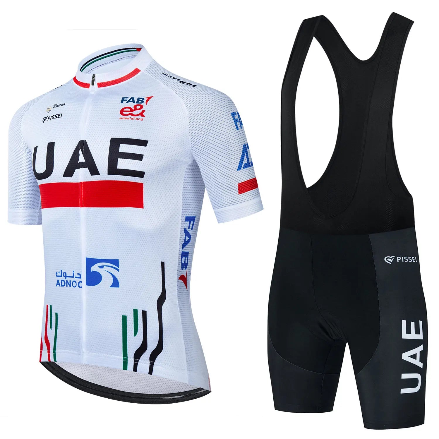 UAE TEAM Cycling Jersey Set 2025 Summer Men Mountain Bike Uniform Breathable Bicycle Clothing Suit Ropa Ciclismo Maillot Hombre