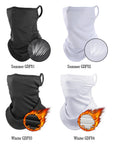 Men Summer Sports Black Mesh Ice Silk Bandana Running Tube Scarf Hiking Ski Fishing Hunting Cycling Snowboard Soft Scarves Women
