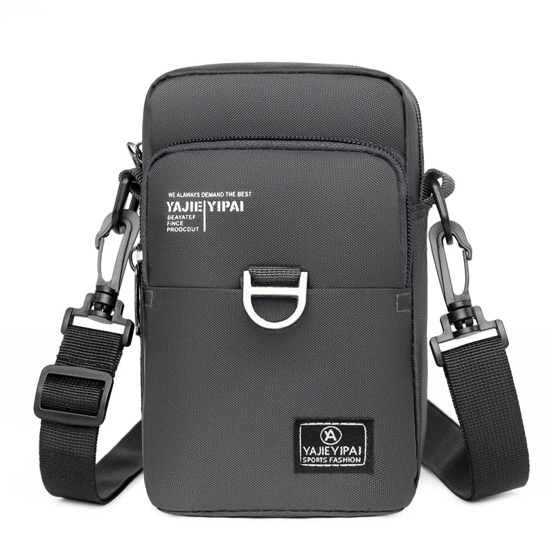 Sports Wallet Phone Bag Shoulder Bag Pouch Case Belt Handbag Purse Coin Wallet Retro Key Holder Small Money Bag