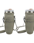 1/2/4 Piece 40oz Water Bottle Carrier Bag Pouch Cover for Thermos Water Bottle Holder Adjustable Shoulder Strap Mug Cover