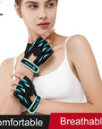 2025 Gym Gloves for Men Women Weight Lifting Half Finger Breathable Anti Slip Training Fitness Workout Gloves