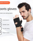 Weightlifting Gloves Women Men Fitness Gym Gloves Half Finger Breathable Non-slip Gel Pad Bodybuilding Training Dumbbells Gloves