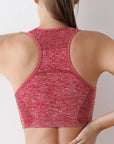 Sports Women Bras Yoga Top Vest High Shockproof Quick-drying Yoga Gym Running Fitness Underwear Ladies Seamless Sportswear