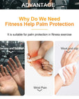 Workout Gloves Wrist Wraps for Men and Women Exercise Gloves for Weight Lifting Cycling Gym Fitness Cross Training Breathable