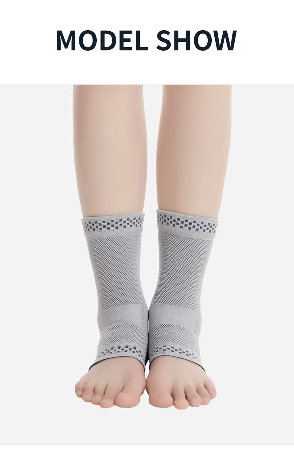 1Pcs Self Heating Sports Ankle Protection Wind and Cold Protection Ankle Support Breathable Pressurized Foot Insulation Cover