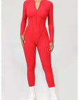 Yoga Suit Gym Set Women Training Sportswear Fitness Long Sleeved Sports Jumpsuit Women Push Up Female Workout Clothes Bodysuits