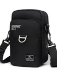 Sports Wallet Phone Bag Shoulder Bag Pouch Case Belt Handbag Purse Coin Wallet Retro Key Holder Small Money Bag
