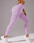 High Waist Sports Leggings Women Seamless Leopard Yoga Pants Sexy Hip Lift Trainning Fitness Outdoor Sports Tights for Women