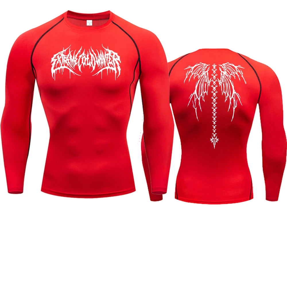 Men's T-shirt Men Running Sport T Shirt Men Compression Fitness Tops Tee Quick DryTight Training Gym Sport Running Shirts Jersey