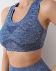 Women Sports Bras Yoga Top Vest High Shockproof Quick-drying Yoga Gym Running Fitness Underwear Ladies Seamless Sportswear