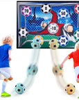 Soccer Game Mat Set Outdoor Indoor Soccer Toys Multiplayer Football Goal Shooting Leisure Sport Fun Indoor and Outdoor