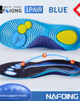 Sport Insoles for Shoes Sole Shock Absorption Deodorant Breathable Cushion Running Insoles for Feet Man Women Orthopedic Insoles