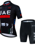 UAE TEAM Cycling Jersey Set 2025 Summer Men Mountain Bike Uniform Breathable Bicycle Clothing Suit Ropa Ciclismo Maillot Hombre