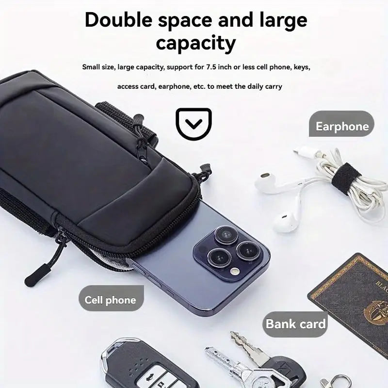 Universal Phone Armband Outdoor Waterproof Fitness Running Sports Arm Phone Holder Mobile Bag Sports Armband Arm Bag