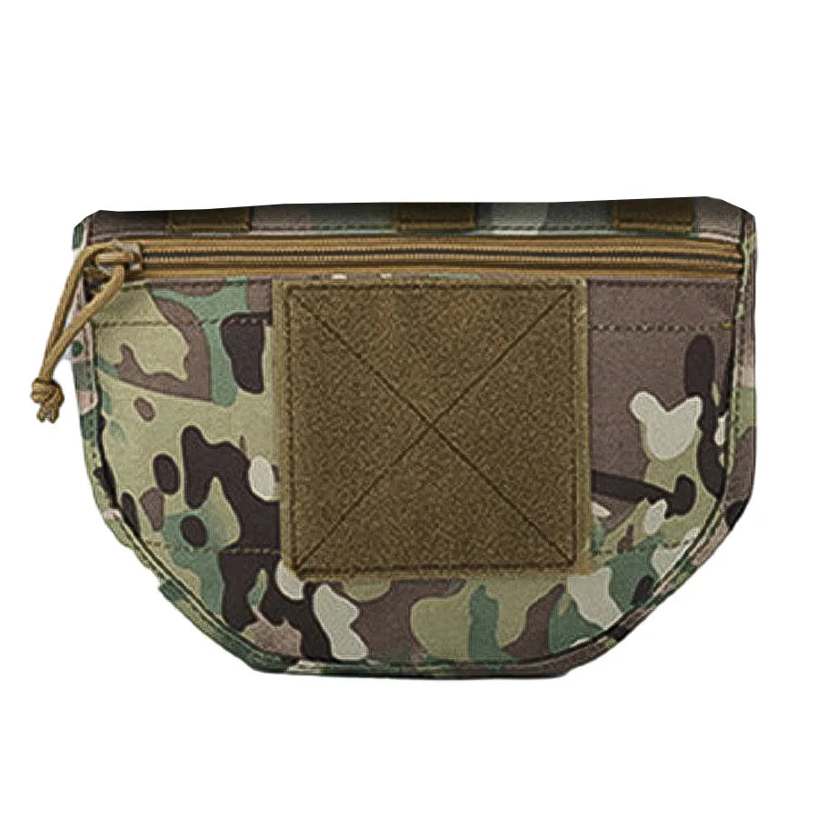 Outdoor sports vest expansion small bag waist bag MOLLE accessory tool small hanging bag portable multifunctional chest