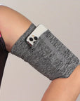 1pc Mobile Phone Armband Sleeve - with Stripes, Perfect for Outdoor Sports & Camping, Ideal for Running, Hiking, and Climbing