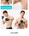2025 Gym Gloves for Men Women Weight Lifting Half Finger Breathable Anti Slip Training Fitness Workout Gloves