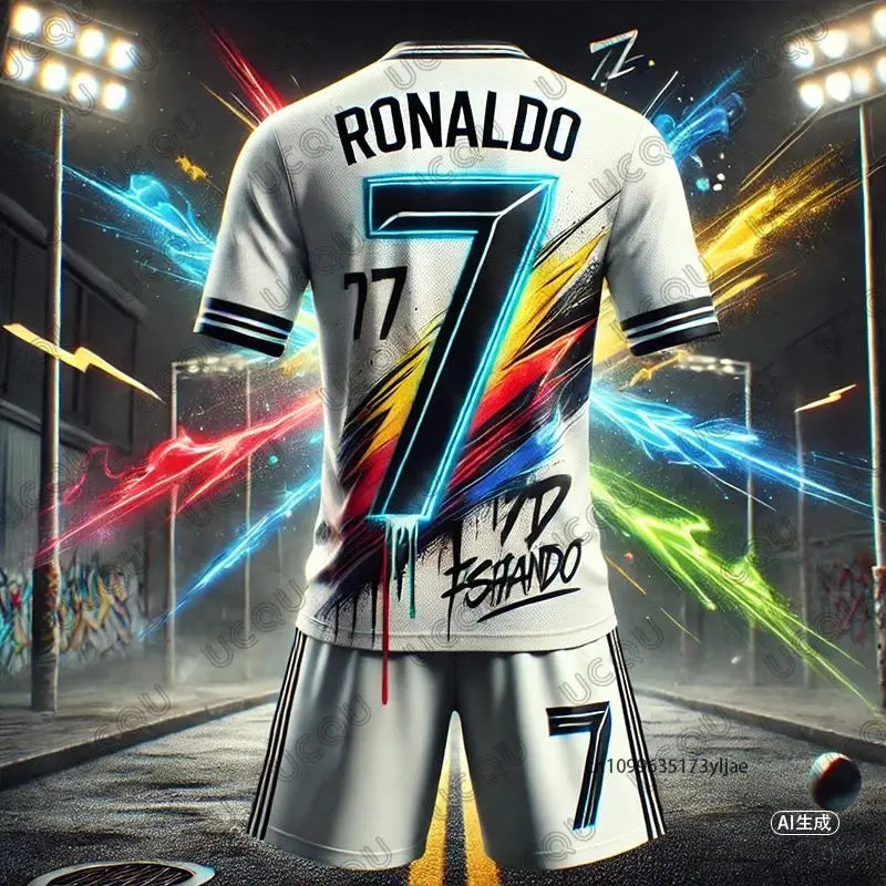 2026 New Ai Design Graffiti Football Jersey Ronaldo 