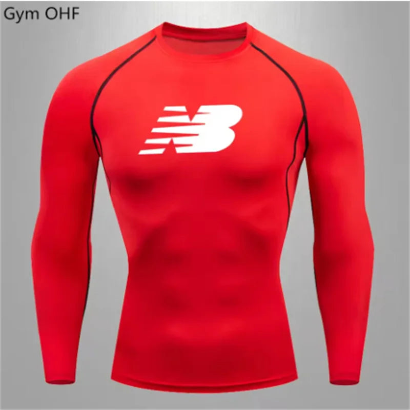 Slim Fit Men's T shirt For Fitness Leisure Outdoor Sports Basketball Shirt Jogging Comfortable Breathable Quick Drying T shirts