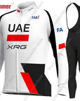 UAE Team Cycling Jersey 2026 Set Clothing Suit Winter Summer Mens Long Sleeve MTB Bike Road Pants Bib Ropa Ciclismo